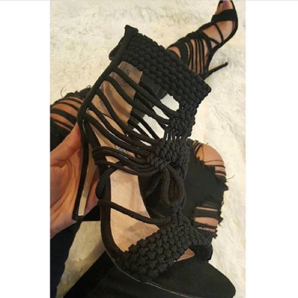 Macrame Heels